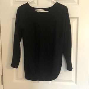 Black sweater. Size med. excellent condition
